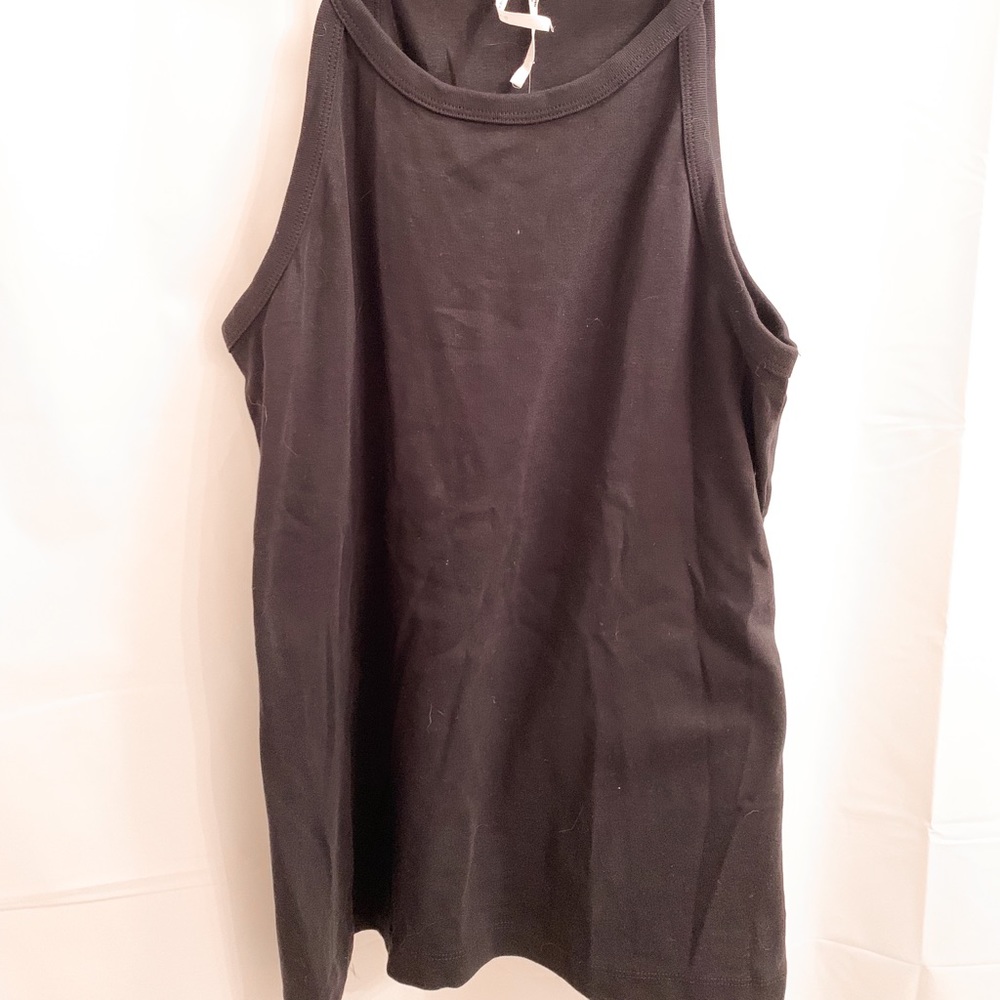 Stylish Basic Black Layering Tank Top!